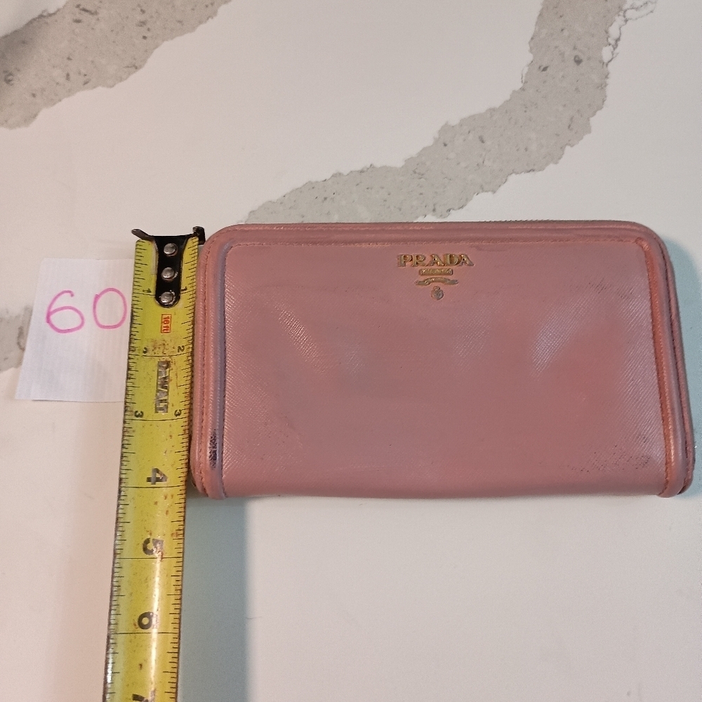 Authentic Pink Prada Saffiano Wallet - Picture 16 of 16